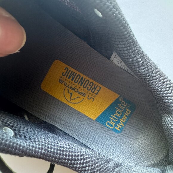 LA SPORTIVA Bushido II GTX Womens Size 8.5 Carbon/Mist Mountain Running Ergonomi - Picture 4 of 11